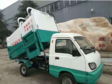 點擊查看詳細信息<br>標題：自卸式電動四輪垃圾車 閱讀次數：1040